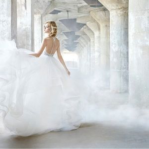 Hayley Paige Jax Gown 6763 NEW Unaltered